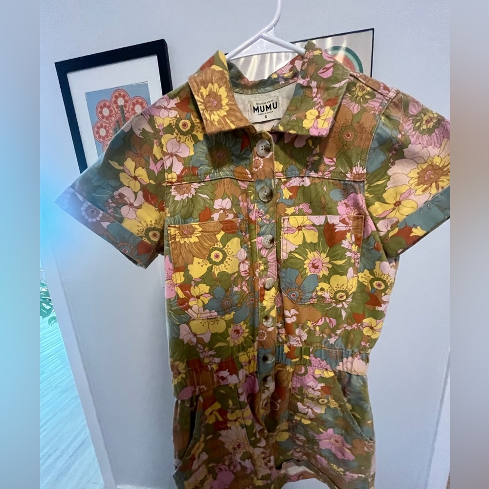 Floral Button-Up Dress